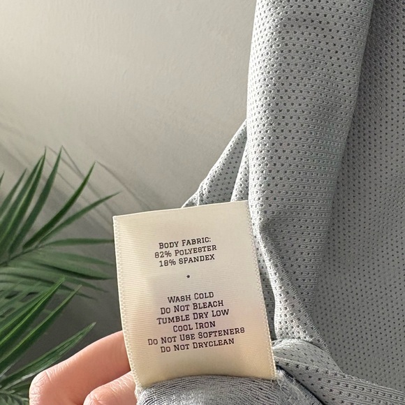 Tracksmith X J.Crew Van Cortlandt Polo Shirt Gray - Picture 7 of 7